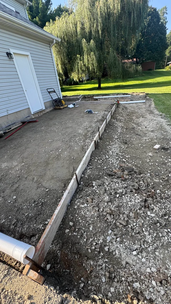 Concrete Patio Transformation - Design